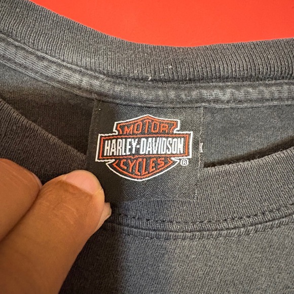 Vintage Harley Davidson Rock City Little Rock Arkansas T Shirt Mens‎ - Picture 3 of 6